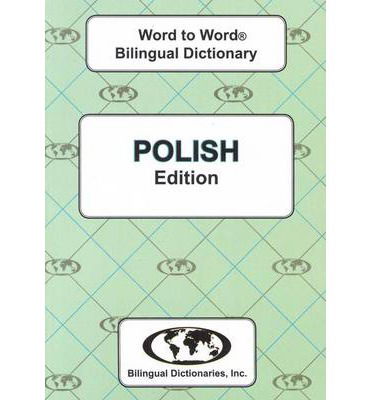 Cover for C. Sesma · English-Polish &amp; Polish-English Word-to-Word Dictionary (Taschenbuch) (2010)