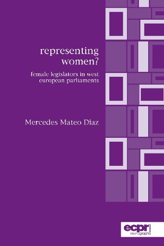 Cover for Mercedes Mateo Diaz · Representing Women?: Female Legislators in West European Parliaments (Paperback Book) (2005)