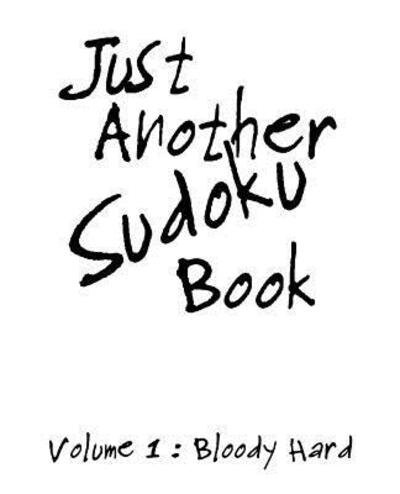 Cover for Beechwood Press · Just Another Sudoko Book Volume 1 (Paperback Book) (2019)