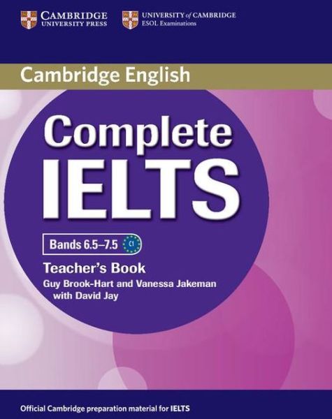 Cover for Guy Brook-Hart · Complete IELTS Bands 6.5–7.5 Teacher's Book - Complete (Pocketbok) (2013)