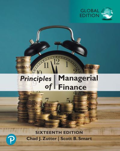 Cover for Chad J. Zutter · Principles of Managerial Finance, Global Edition (Paperback Book) (2021)