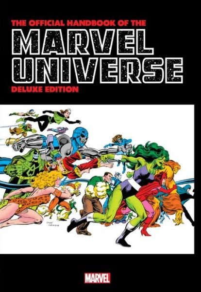 Cover for Mark Gruenwald · Official Handbook Of The Marvel Universe: Deluxe Edition (Hardcover Book) (2021)