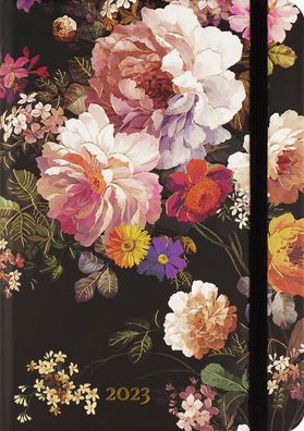 Cover for Peter Pauper Press Inc. · 2023 Midnight Floral Weekly Planner (16 Months, Aug 2022 to Dec 2023) (Calendar) (2022)