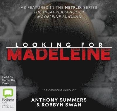 Cover for Anthony Summers · Looking for Madeleine (Hörbuch (CD)) [Unabridged edition] (2019)