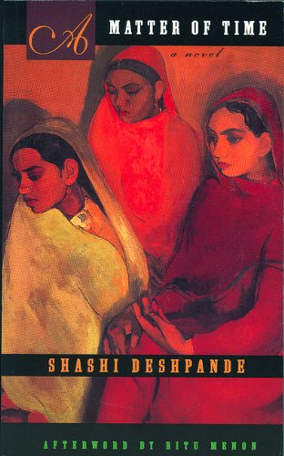 Cover for Shashi Deshpande · A Matter of Time (Paperback Book) (2001)