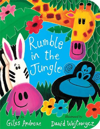 Cover for Giles Andreae · Rumble in the Jungle (Board book) [Brdbk Rep edition] (2011)