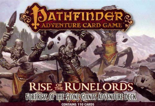 Pathfinder Adventure Card Game: Rise of the Runelords Deck 4 - Fortress of the Stone Giants Adventur - Mike Selinker - Board game - Paizo Publishing, LLC - 9781601255648 - February 11, 2014