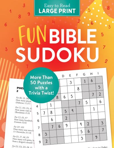 Cover for Compiled by Compiled by Barbour Staff · Fun Bible Sudoku Large Print (N/A) (2022)