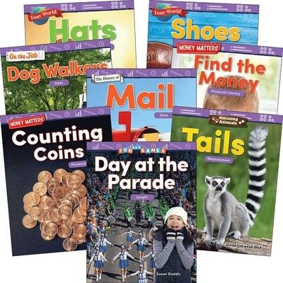 Measurement & Data: Grades K-1 (8-Book Set) - Teacher Created Materials - Kirjat - Teacher Created Materials - 9781643356648 - maanantai 3. syyskuuta 2018