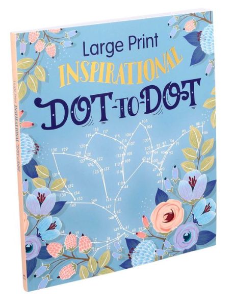 Cover for Editors of Thunder Bay Press · Large Print Inspirational Dot-To-Dot (Paperback Book) (2019)