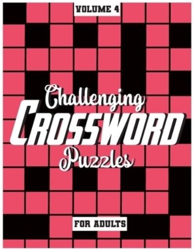 Cover for Fun Activity Books · Challenging Crossword Puzzles For Adults (Taschenbuch) (2021)