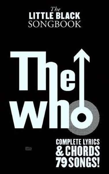 Cover for The Little Black Songbook: The Who (Book) (2012)