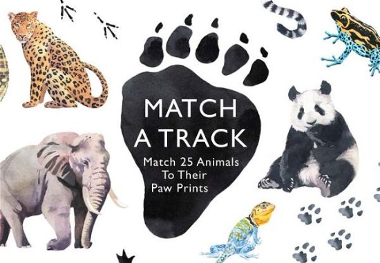 Cover for Marcel George · Match a Track: Match 25 Animals to Their Paw Prints - Magma for Laurence King (Flashkort) (2017)