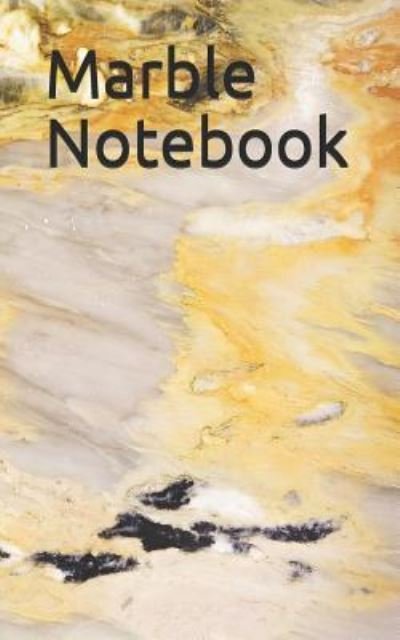 Cover for Cj Creations · Marble Notebook (Pocketbok) (2019)