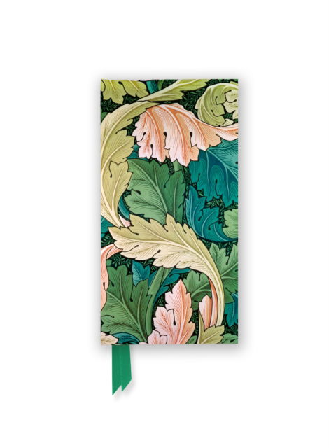 Cover for William Morris: Acanthus (Foiled Slimline Journal) - Flame Tree Slimline Journals (Skrivemateriell) (2026)