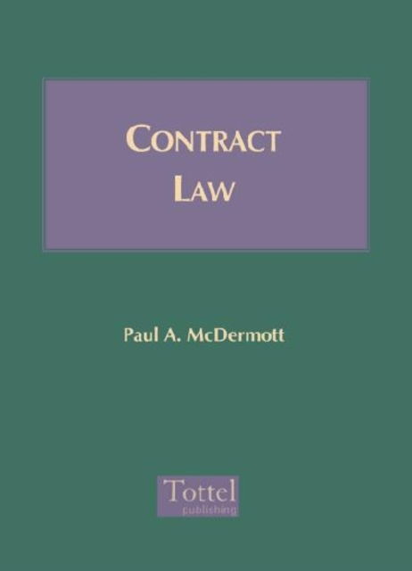 Cover for Paul McDermott · Contract Law (Paperback Book) (2000)