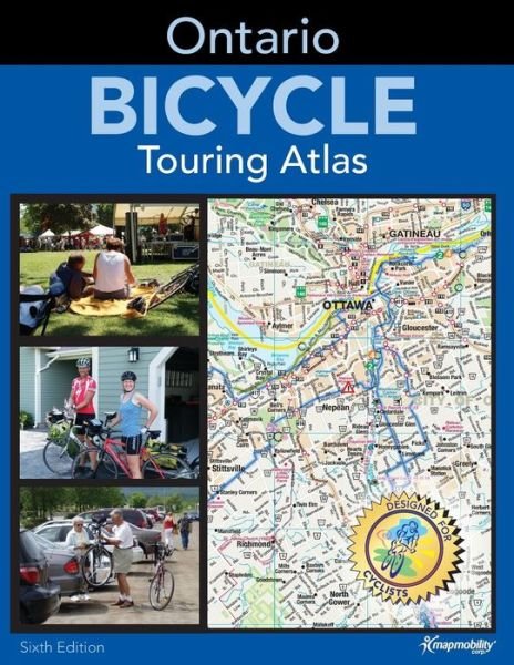 Cover for Mapmobility Corp · Ontario Bicycle Touring Atlas (Revised) (Paperback Bog) (2016)