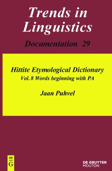 Cover for Puhvel · Words beginning with PA (Book) (2011)