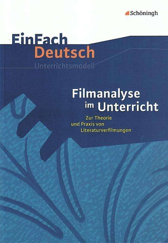 Cover for Stefan Volk · EinFach Deutsch,Unter. Filmanalyse (Book)