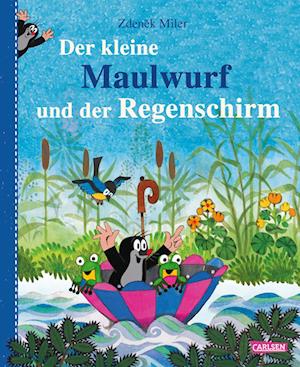 Cover for Zdeněk Miler · Der kleine Maulwurf und der Regenschirm (Book) (2025)