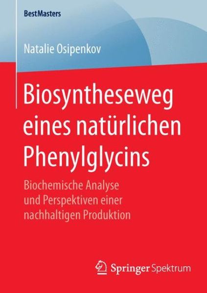 Cover for Osipenkov · Biosyntheseweg eines natürlic (Book) (2015)