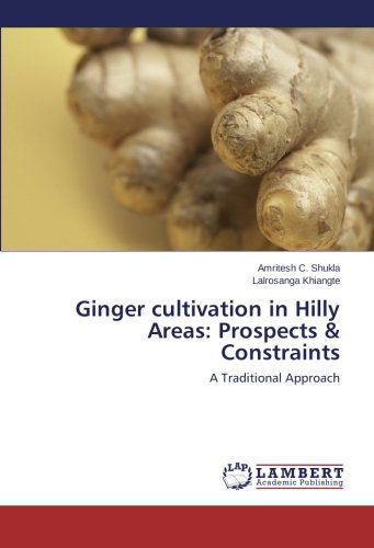 Cover for Lalrosanga Khiangte · Ginger Cultivation in Hilly Areas: Prospects &amp; Constraints (Paperback Book) (2014)