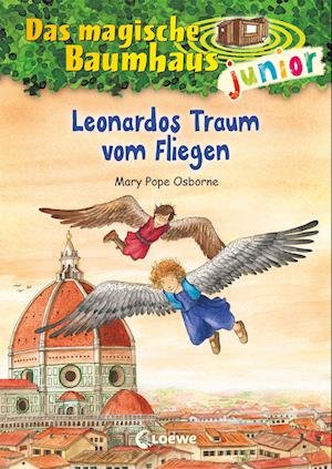 Cover for Mary Pope Osborne · Das magische Baumhaus junior (Band 35) - Leonardos Traum vom Fliegen (Bok) (2023)