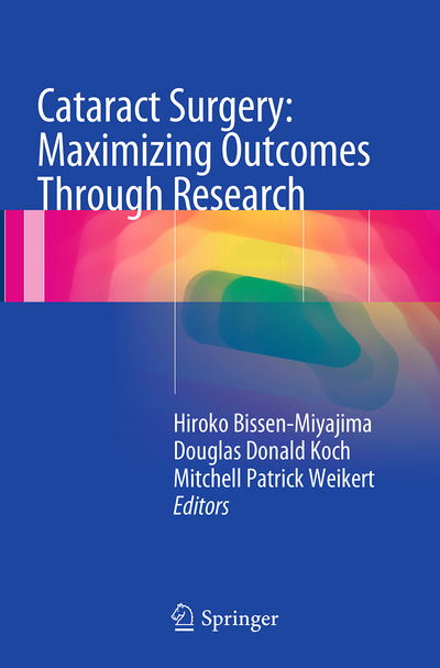 Cover for Cataract Surgery: Maximizing Outcomes Through Research (Pocketbok) [Softcover reprint of the original 1st ed. 2014 edition] (2016)