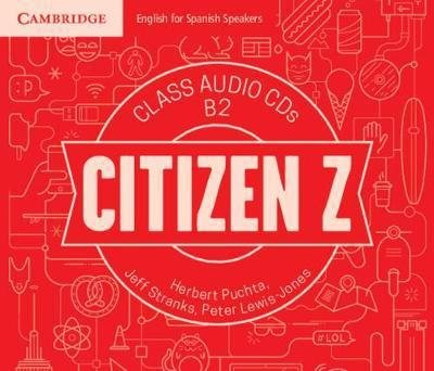 Cover for Puchta Herbert Puchta · Citizen Z B2 Class Audio CDs (4) - Citizen Z (Hörbuch (CD)) (2024)