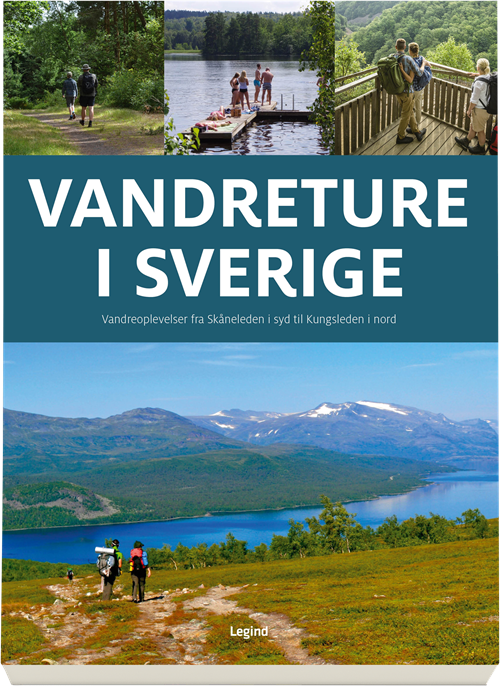 Cover for Ingen Forfatter · Vandreture i Sverige (Sewn Spine Book) [1. Painos] (2019)