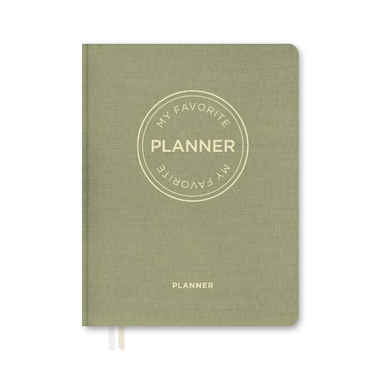 Cover for Forlaget Aronsen · MY FAVORITE PLANNER by ARONSEN: MY FAVORITE PLANNER 2023/2024 Lys grøn (Hardcover Book) [1st edition] (2023)