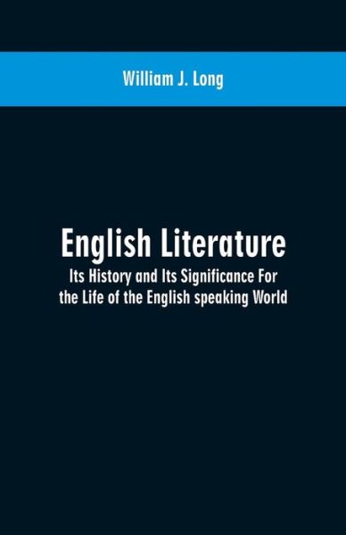 Cover for William J Long · English Literature (Paperback Book) (2019)