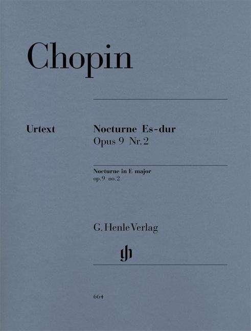 Nocturne Es-Dur op.9,2,Kl.HN664 - Chopin - Bücher - SCHOTT & CO - 9790201806648 - 6. April 2018