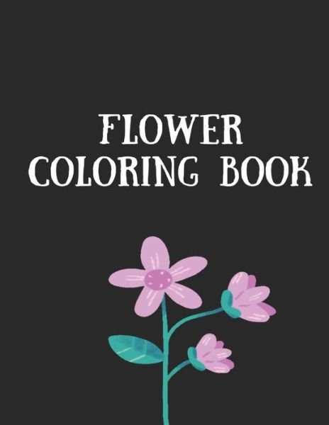 Cover for Bnke Sg · Flower Coloring Book (Paperback Bog) (2021)