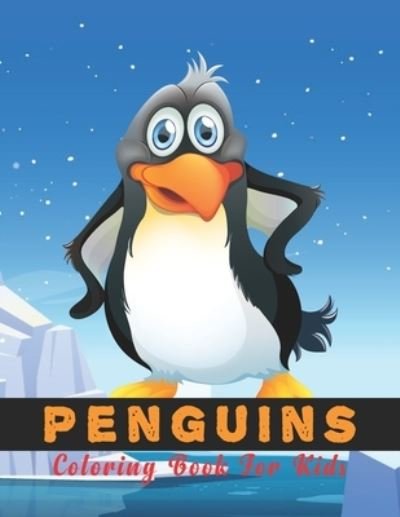 Cover for M S · Penguins Coloring Book For Kids (Paperback Book) (2021)