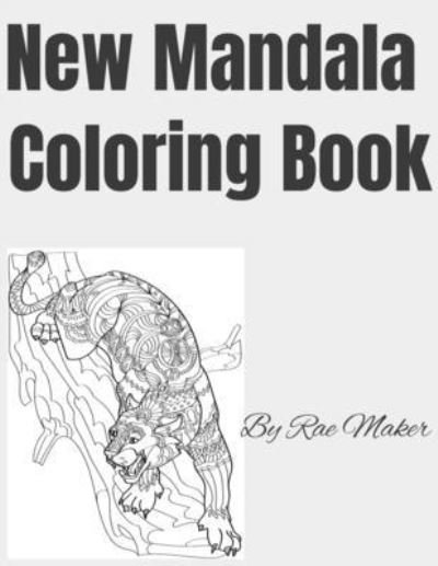 Cover for Rae Maker · Mandala Animal Coloring Book (Taschenbuch) (2022)