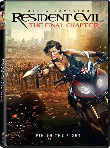 Cover for Resident Evil: Final Chapter (DVD) (2017)