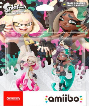 Nintendo Amiibo Character 2 Pack  Pearl and Marina Splatoon Collection Switch - Nintendo Amiibo Character 2 Pack  Pearl and Marina Splatoon Collection Switch - Jogo - Nintendo - 0045496380649 - 