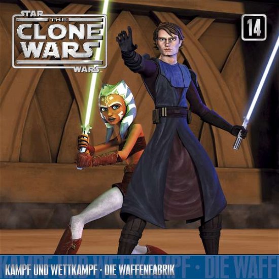 Cover for The Clone Wars · 14: Kampf Und Wettkampf / Die Waffenfabrik (CD) (2013)