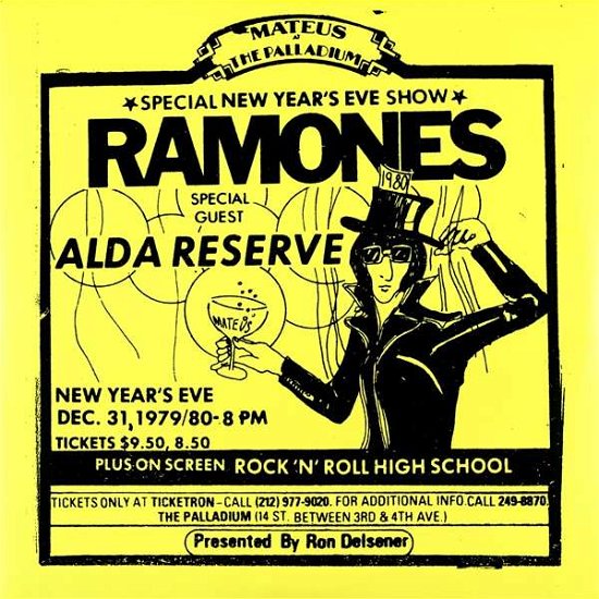 Cover for Ramones · LIVE AT THE PALLADIUM (rsd2019 (LP) [Numbered edition] (2019)