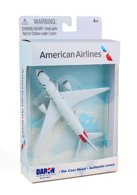 American Airlines Diecast Plane New Livery -  - Merchandise - T - 0606411016649 - 