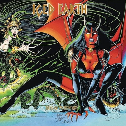 Cover for Iced Earth · Days Of Purgatory (Gold Vinyl) (LP) (2024)