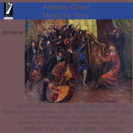Girard / Music For Harp - Rachel Talitman - Musiikki - HARP & CO - 0889211233649 - maanantai 11. toukokuuta 2015