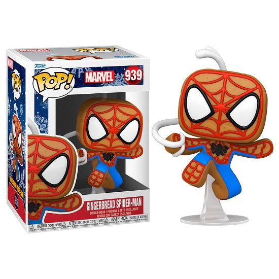 Holiday- Spider-man - Funko Pop! Marvel: - Merchandise - FUNKO UK LTD - 0889698506649 - 26. oktober 2021