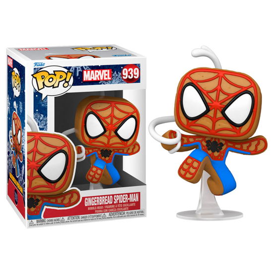 Holiday- Spider-man - Funko Pop! Marvel: - Produtos - FUNKO UK LTD - 0889698506649 - 26 de outubro de 2021