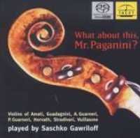 Cover for Bach; Veracini; Kreisler; Dvo? · What About This Mr. Paganini (CD) (2004)