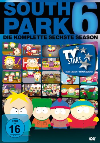 South Park-season 6 (Repack,3 Discs) - Keine Informationen - Elokuva - PARAMOUNT HOME ENTERTAINM - 4010884541649 - keskiviikko 6. huhtikuuta 2011