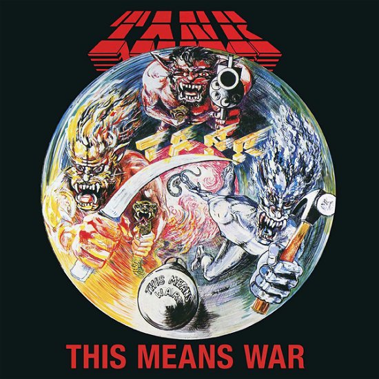 This Means War (Red / Black Vinyl) - Tank - Musikk - HIGH ROLLER - 4251267709649 - 27. mai 2022