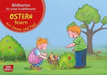 Cover for Lehner, Monika (Hg) · Bildkarten für unser Erzähltheater. Ostern feiern mit Emma und Paul (Toys)
