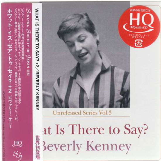 What is There to Say? +2 - Beverly Kenney - Música - SSJ INC. - 4582260930649 - 19 de agosto de 2009